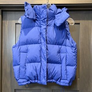 lululemon Wunder Puff Royal Blue Vest